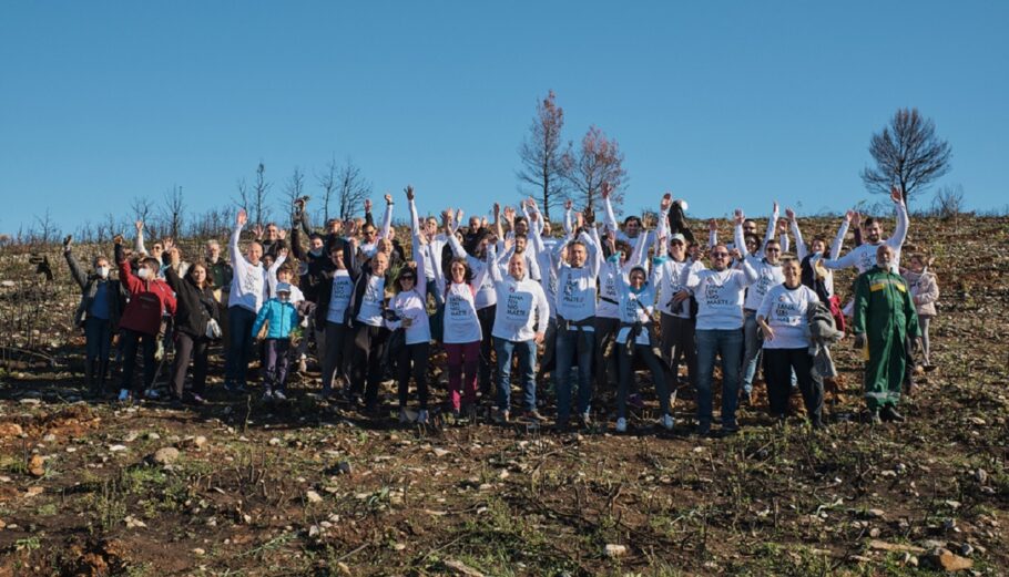 Οι εργαζόμενοι της Παπαστράτος φύτευσαν τα 300 πρώτα δέντρα την Παγκόσμια Ημέρα Εθελοντισμού © ΠΑΠΑΣΤΡΑΤΟΣ