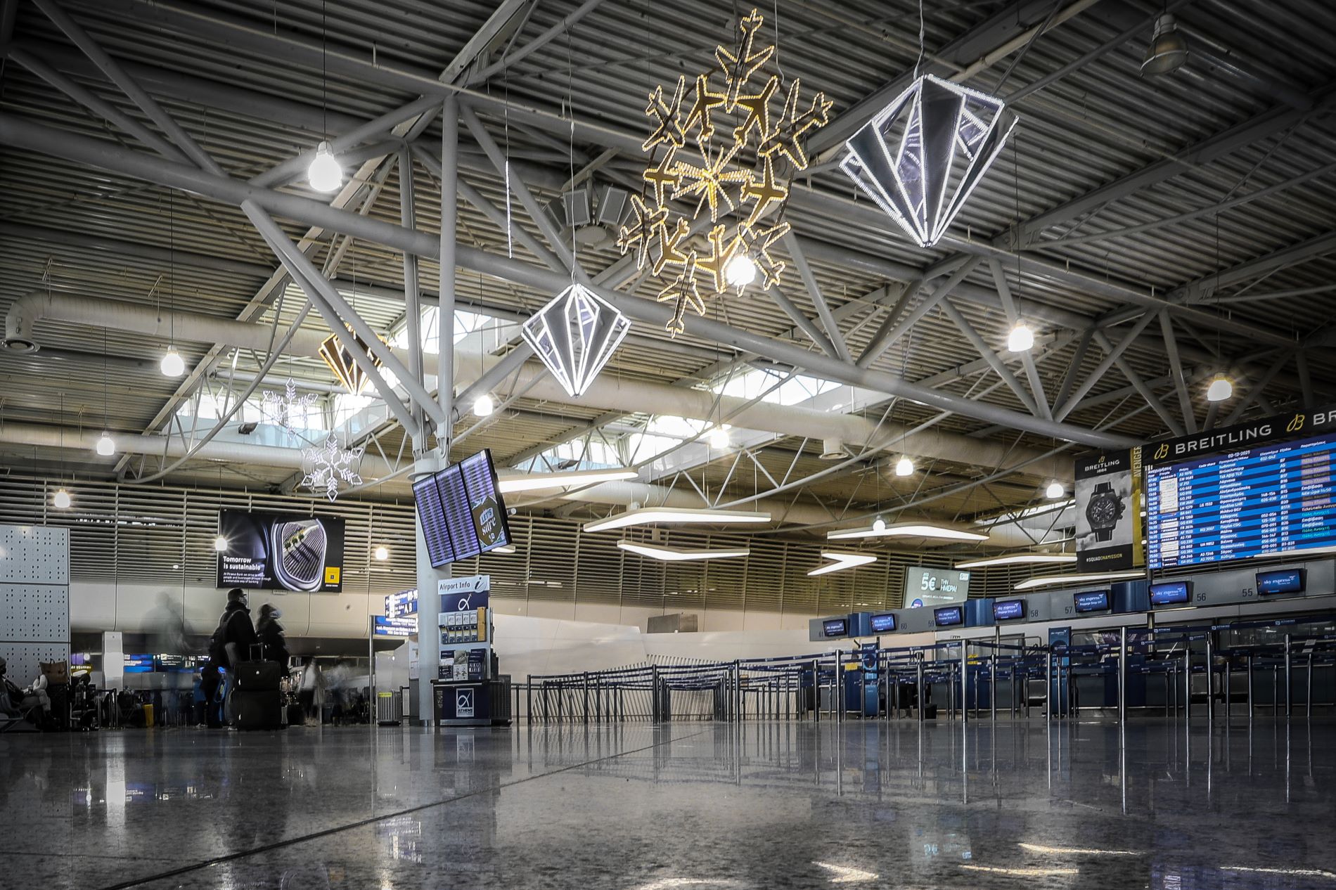 Το αεροδρόμιο «Ελ. Βενιζέλος» ©Eurokinissi