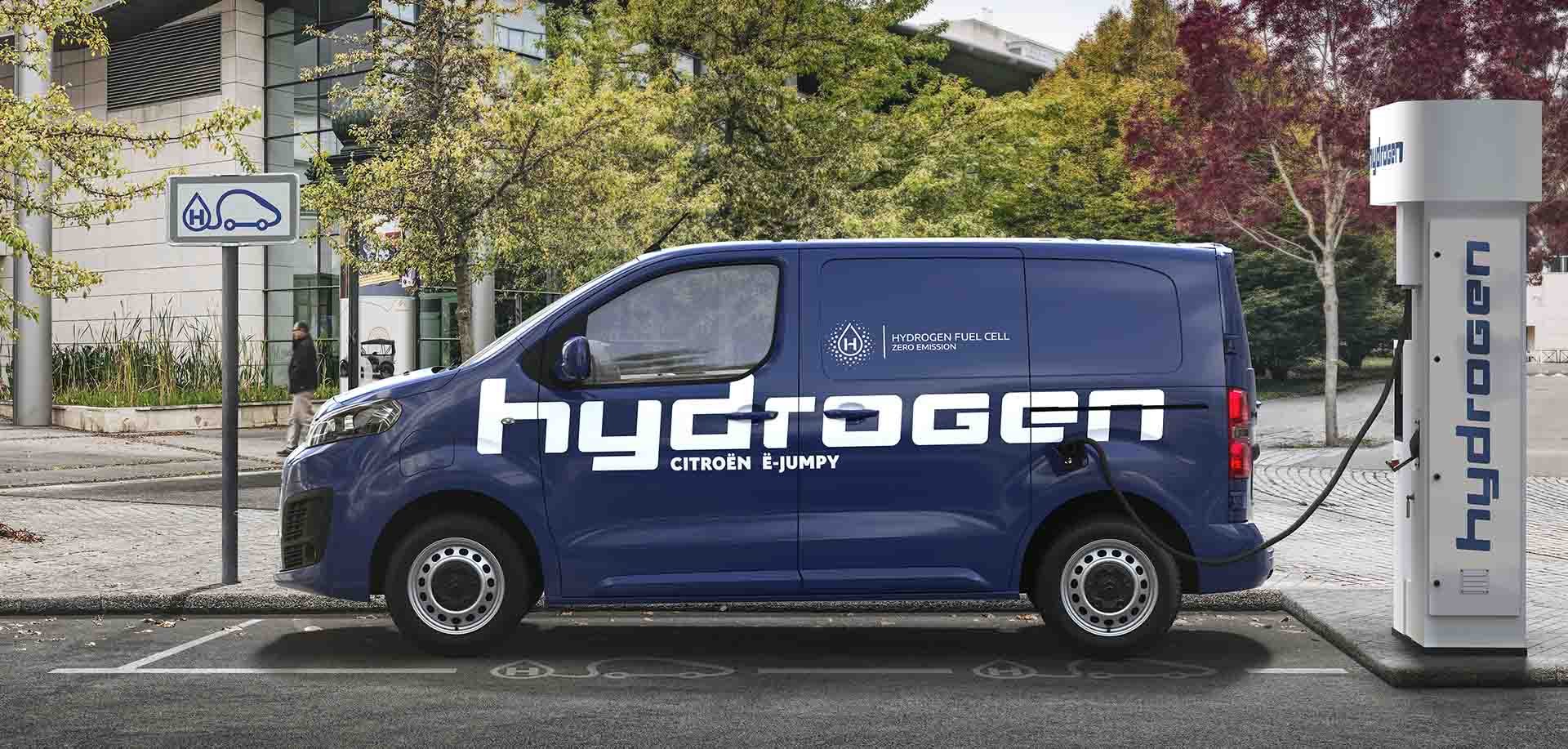 Το Citroen e-jumpy hydrogen/ citroen