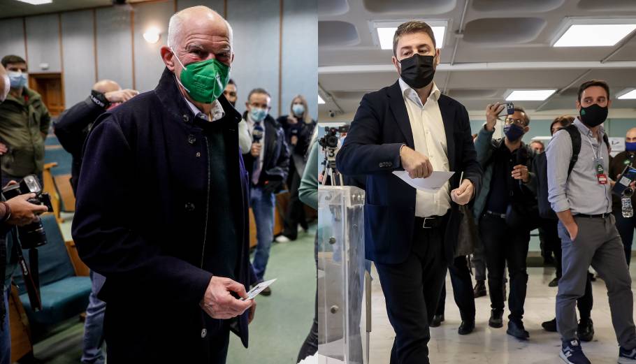 ΚΙΝΑΛ – Πρώτη εκτίμηση: Στον δεύτερο γύρο Ανδρουλάκης – Παπανδρέου