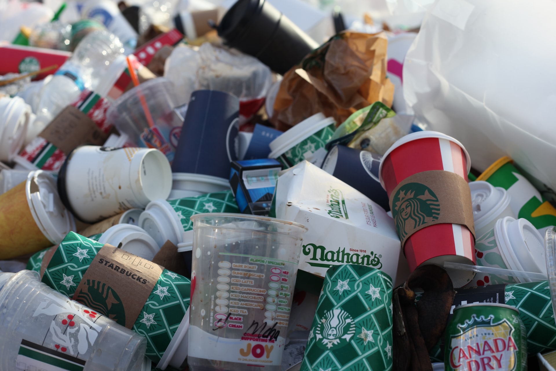 Πλαστικά απορρίμματα © Unsplash