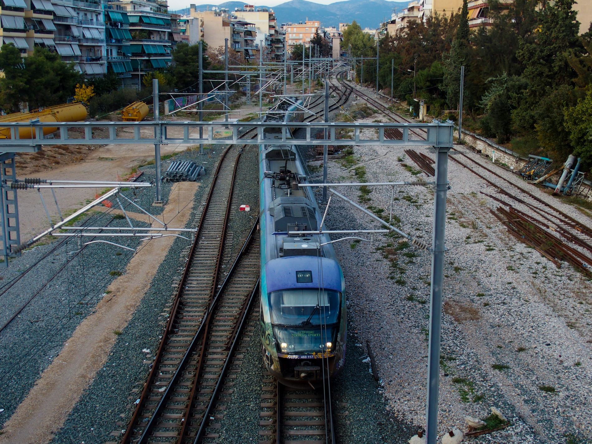Ο προαστιακός σιδηρόδρομος ©Eurokinissi