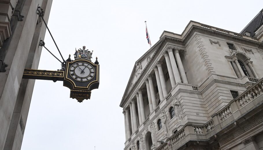 H Τράπεζα της Αγγλίας (BoE) © EPA/FACUNDO ARRIZABALAGA