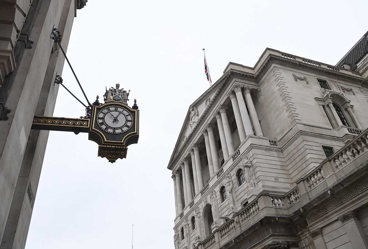 H Τράπεζα της Αγγλίας (BoE) © EPA/FACUNDO ARRIZABALAGA