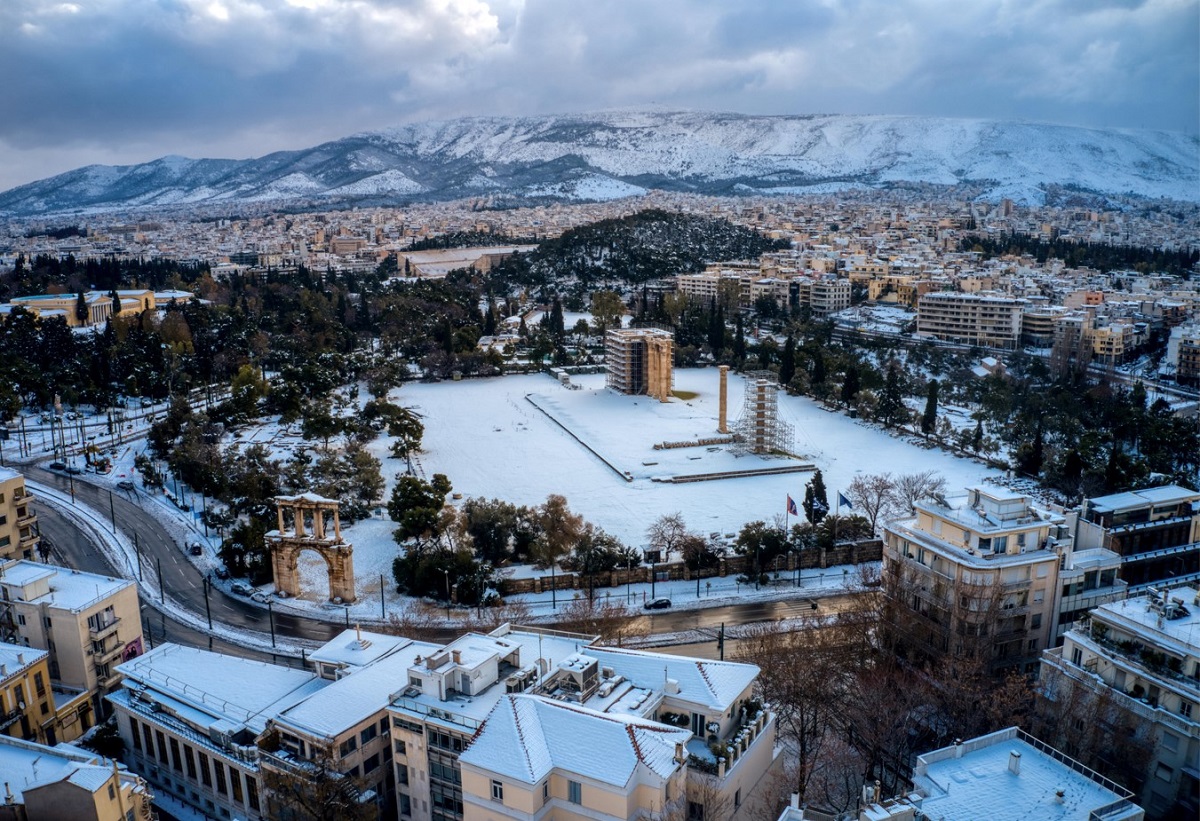 Όσα άφησε πίσω της η κακοκαιρία «Ελπίδα» © Eurokinissi