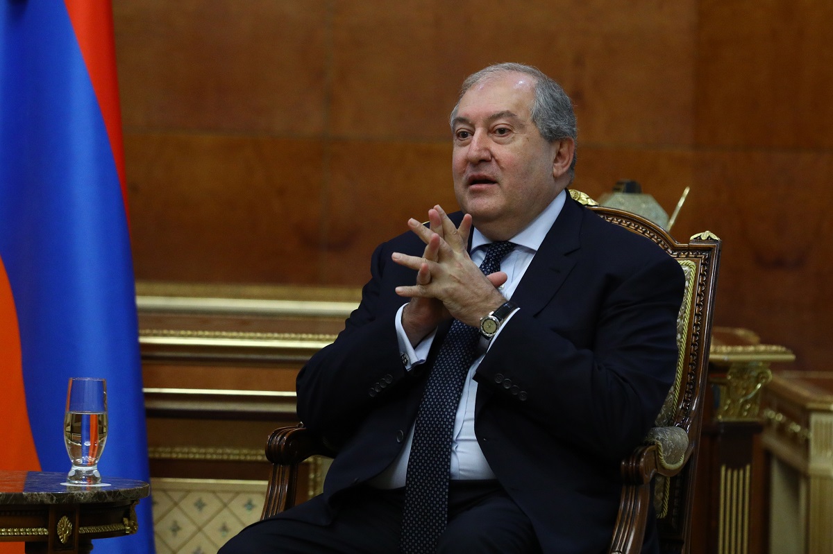 Αρμενία: Παραιτήθηκε ο πρόεδρος Αρμέν Σαρκισιάν