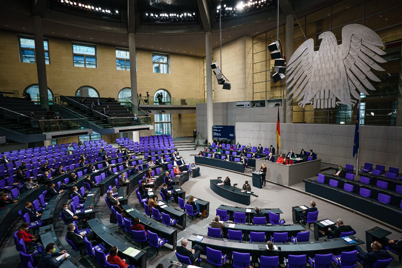 Bundestag, το γερμανικό Κοινοβούλιο © EPA/CLEMENS BILAN