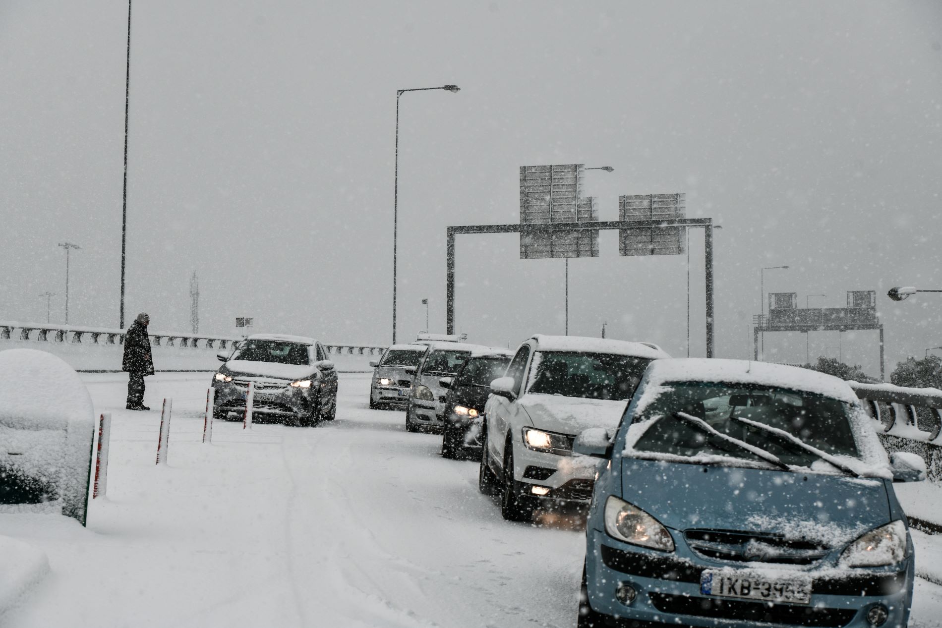 Στιγμιότυπο από την Αττική Οδό ©Eurokinissi