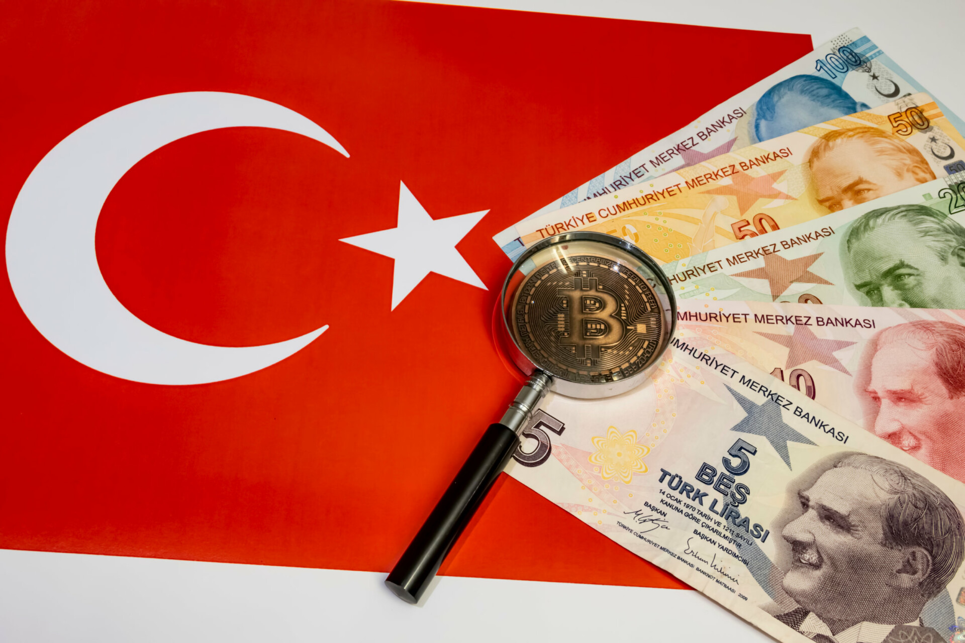 Bitcoin-Τουρκική λίρα © 123rf.com