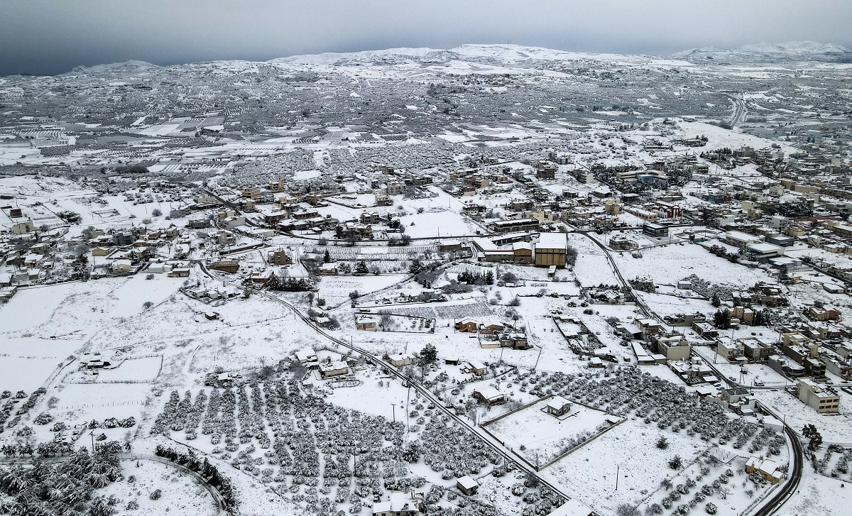 Το κύμα κακοκαιρίας «Ελπίς» στην Κρήτη © ΕUROKINISSI