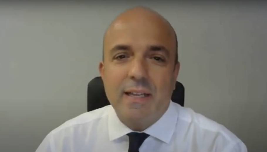 Ο CEO της «ΔΕΗ Ανανεώσιμες» Κωνσταντίνος Μαύρος © YouTube