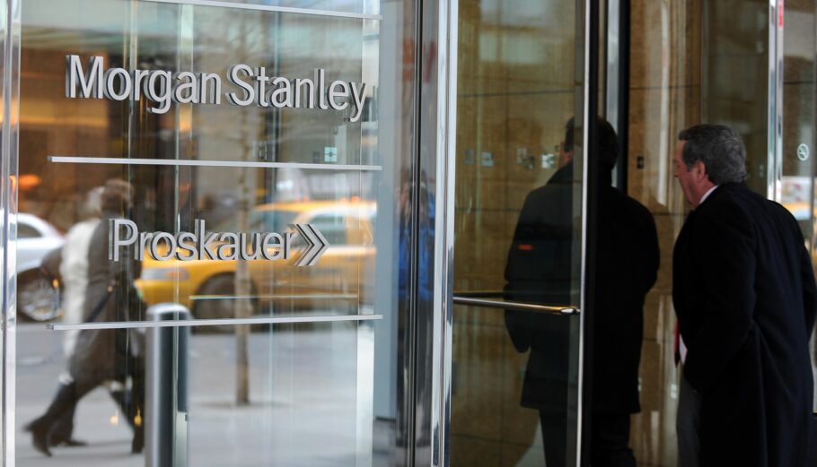 Morgan Stanley ©EPA/ANDREW GOMBERT