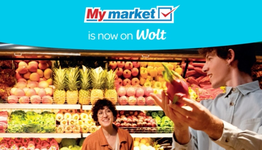 Συνεργασία My Market - Wolt © Wolt