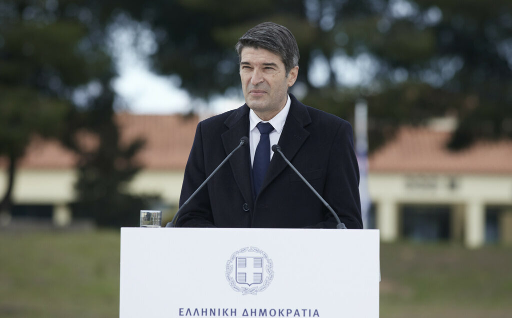 Ο Γάλλος πρέσβης, Πατρίκ Μεζονέβ ΑΠΕ-ΜΠΕ/ΓΡΑΦΕΙΟ ΤΥΠΟΥ ΠΡΩΘΥΠΟΥΡΓΟΥ/ΔΗΜΗΤΡΗΣ ΠΑΠΑΜΗΤΣΟΣ