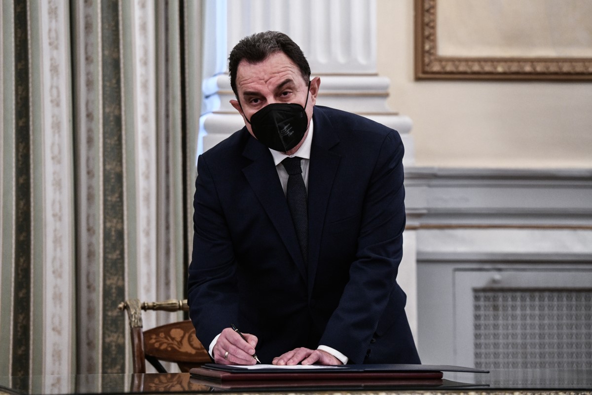 Ορκίστηκε νέος υπουργός Αγροτικής Ανάπτυξης ο Γιώργος Γεωργαντάς