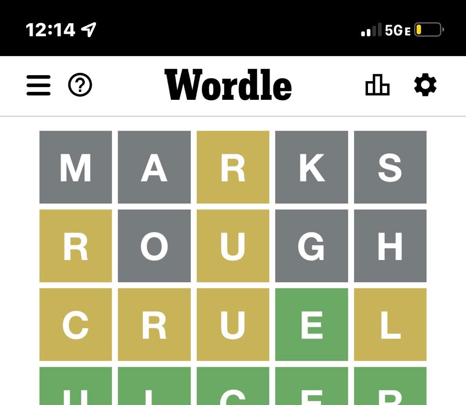 Το παιχνίδι Wordle