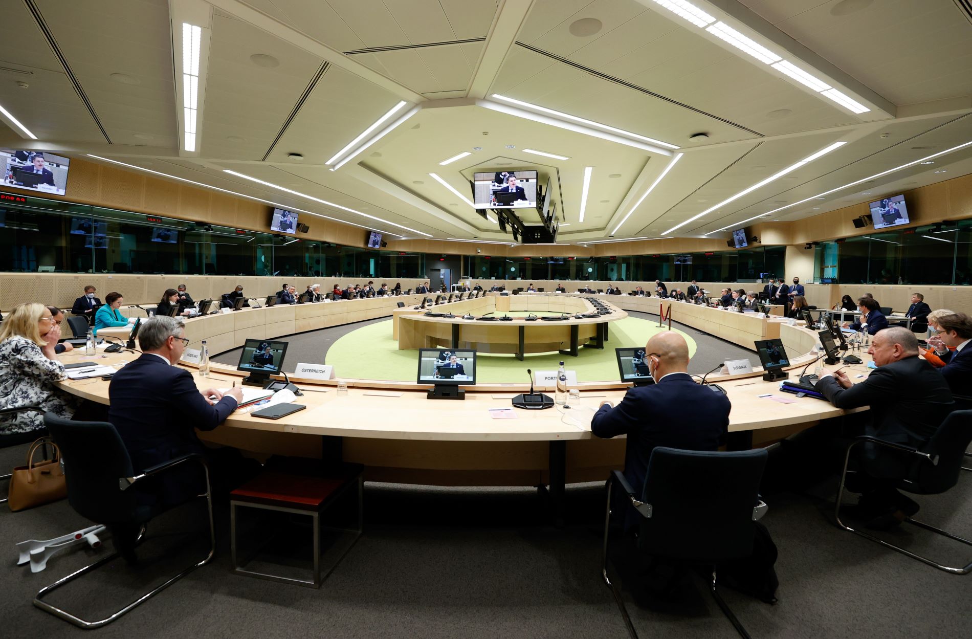 Συνεδρίαση του Eurogroup ©Eurokinissi