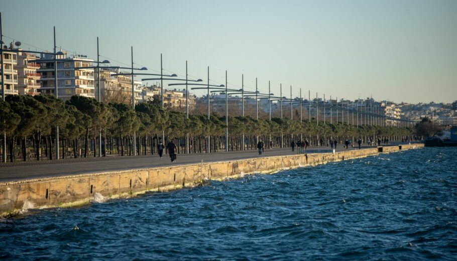 Η παραλία της Θεσσαλονίκης ©Eurokinissi
