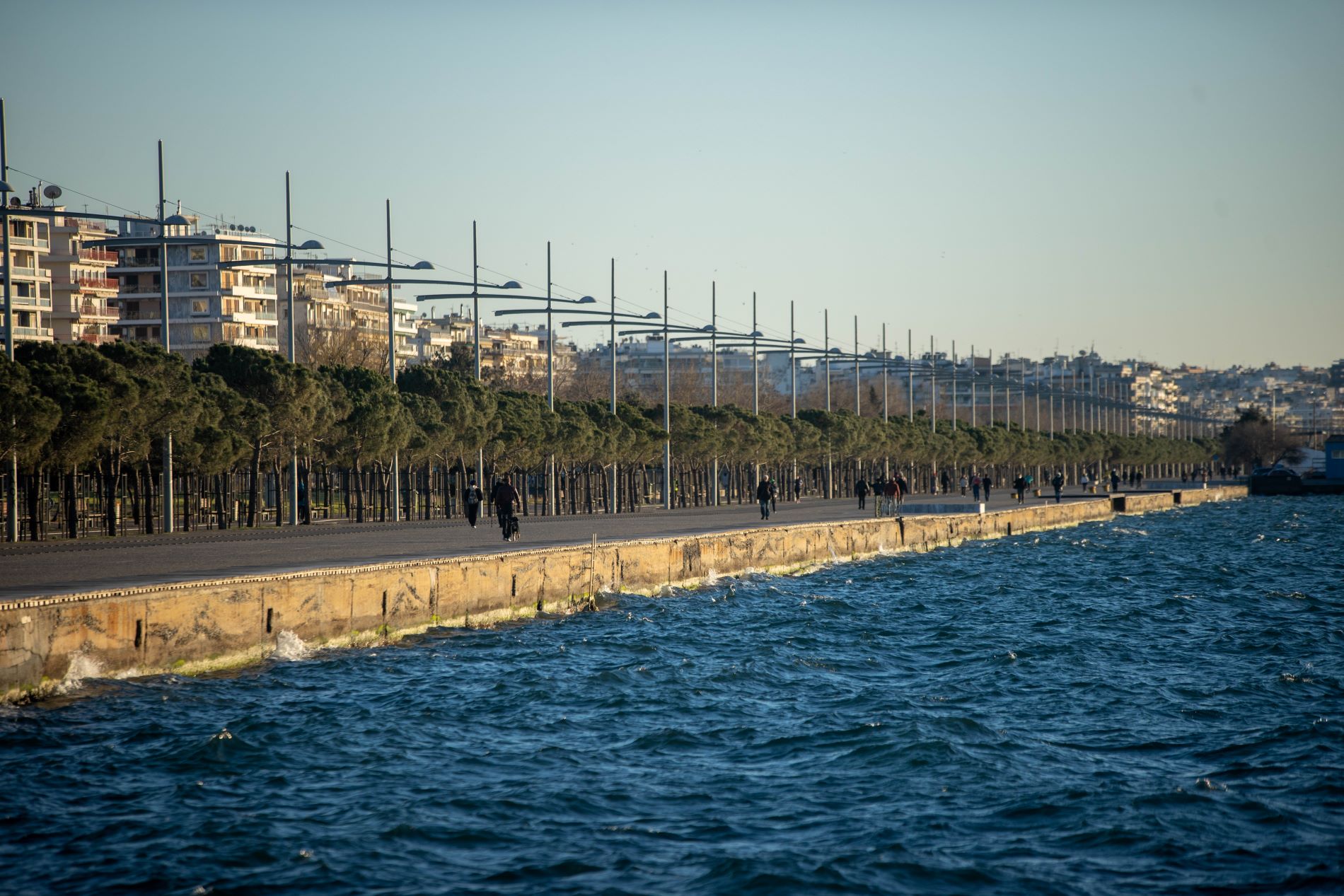 Η παραλία της Θεσσαλονίκης ©Eurokinissi