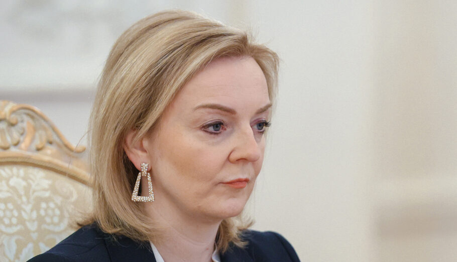 Η Βρετανή ΥΠΕΞ Λιζ Τρας © EPA/RUSSIAN FOREIGN AFFAIRS MINISTRY HANDOUT MANDATORY CREDIT HANDOUT EDITORIAL USE ONLY/NO SALES