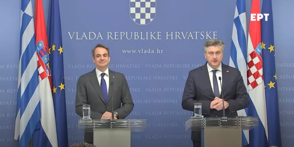 Μητσοτάκης: Ελλάδα – Κροατία πρωταγωνίστησαν στην ανάπτυξη το 2021