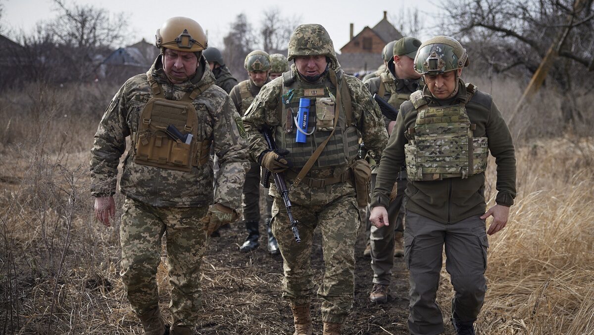 Ουκρανικός στρατός © EPA/PRESIDENTIAL PRESS SERVICE