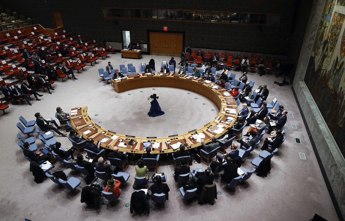 Το Συμβούλιο Ασφαλείας του ΟΗΕ © EPA/JASON SZENES