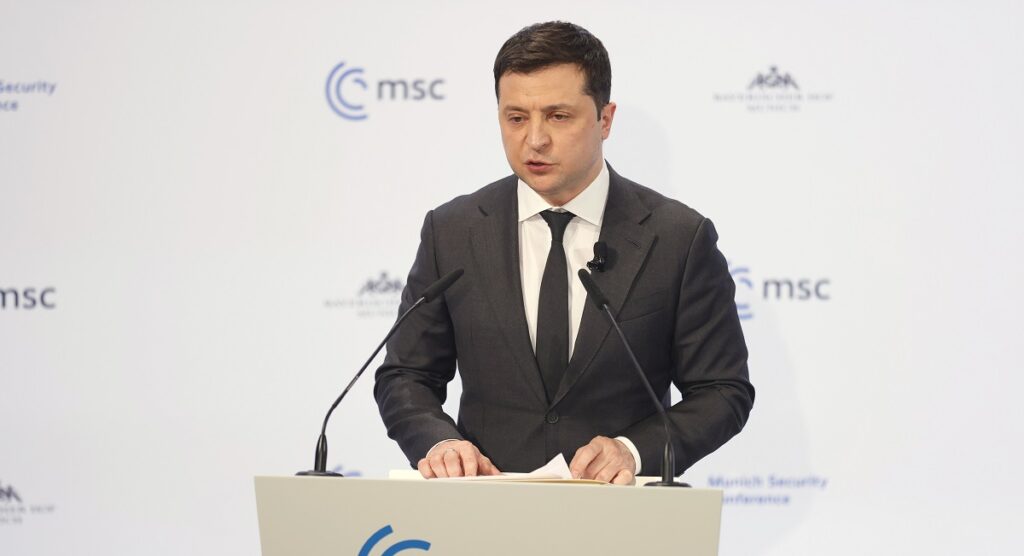 Ζελένσκι: Ζητεί τον άμεσο τερματισμό του Nord Stream 2