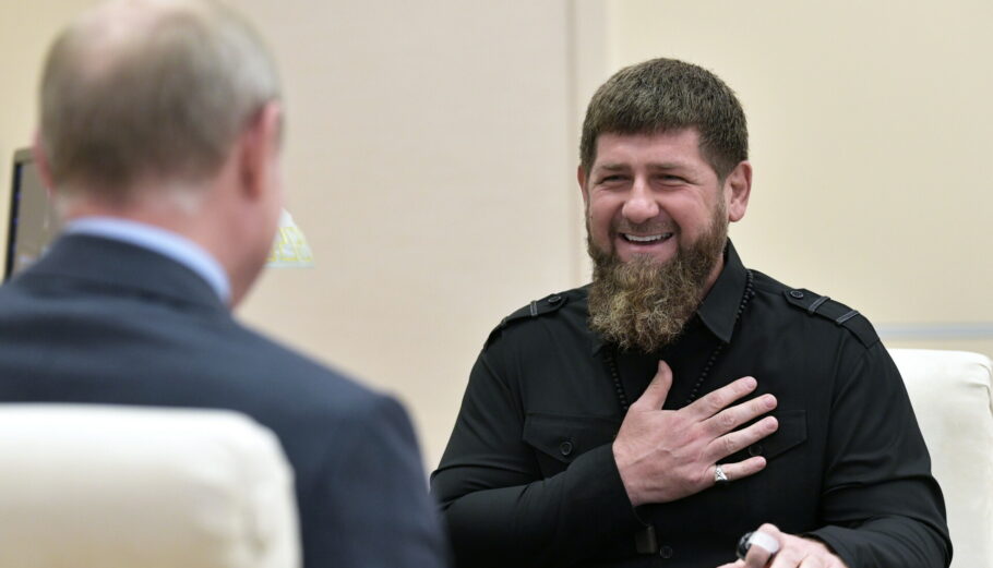 Ο Τσετσένος ηγέτης Ραμζάν Καντίροφ © EPA/ALEKSEY NIKOLSKYI/SPUTNIK/KREMLIN POOL MANDATORY CREDIT
