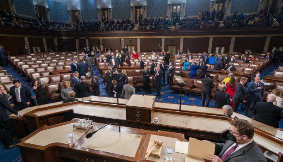 Η Βουλή των Αντιπροσώπων © EPA/SHAWN THEW / POOL