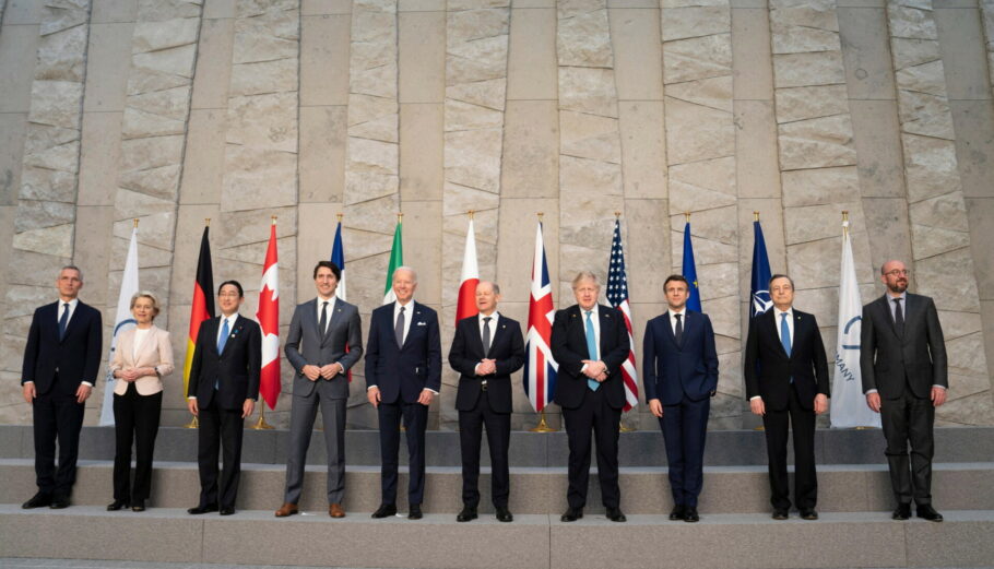 Σύνοδος G7 © EPA/FILIPPO ATTILI/CHIGI PALACE PRES