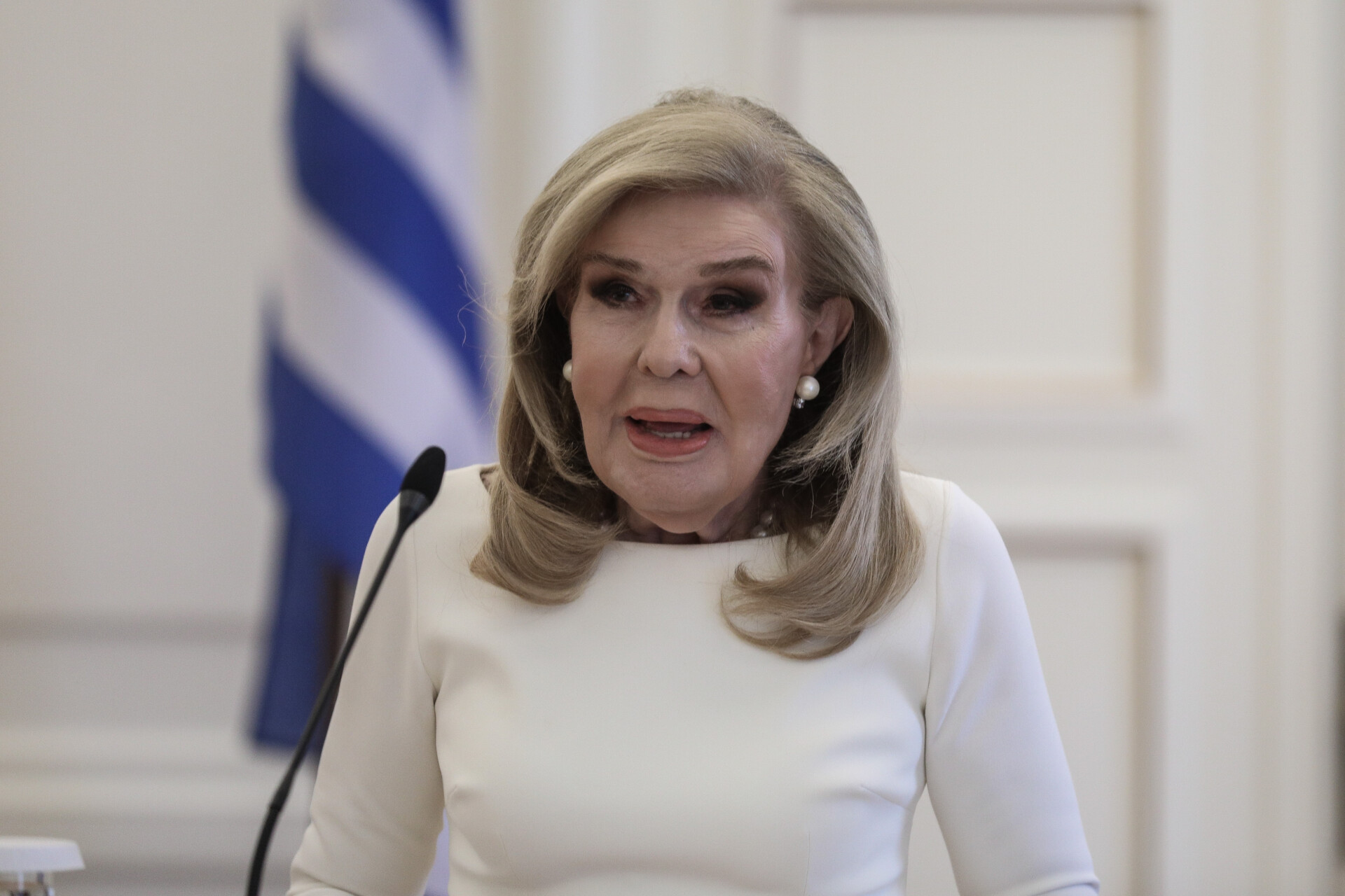 Κηδεύτηκε στο Α΄ νεκροταφείο η Μαριάννα Βαρδινογιάννη