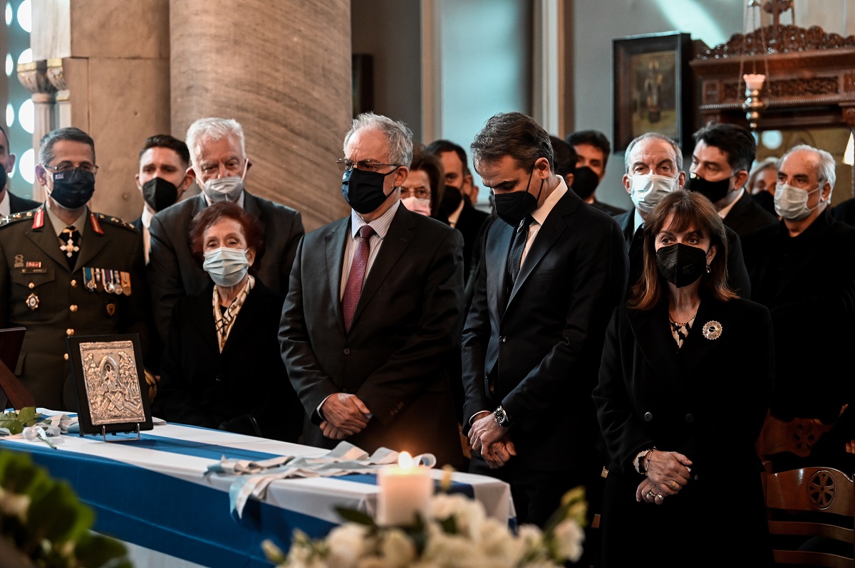 Κηδεία της πρώην υπουργού και βουλευτή της Νέας Δημοκρατίας Μαριέττας Γιαννάκου
