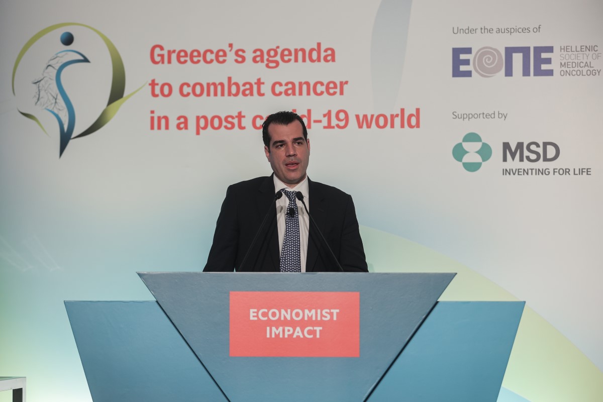Πλεύρης: Οι προτεραιότητες του υπουργείου Υγείας για τον καρκίνο
