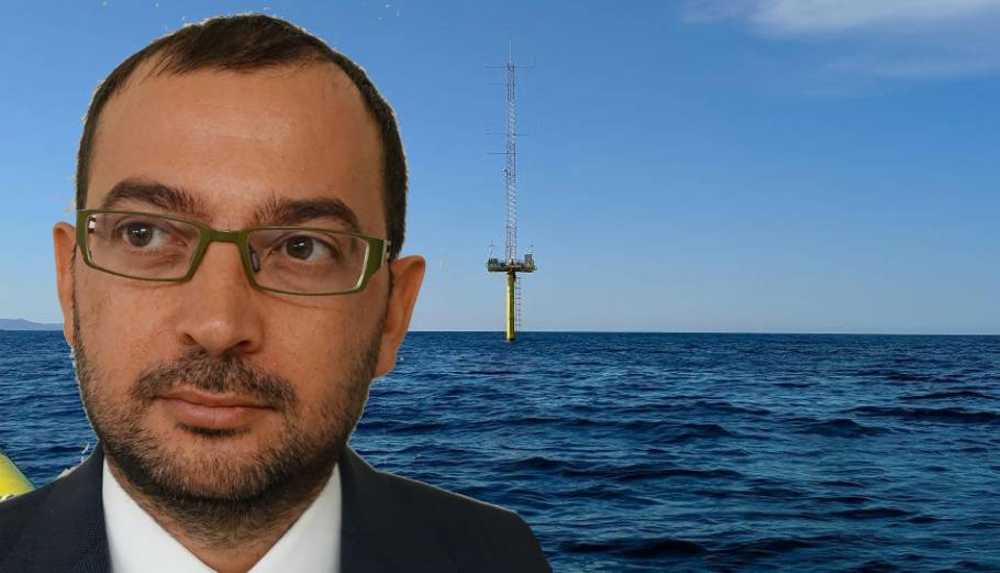 Η Floatmast της ΕΤΜΕ - ο Αντώνης Πέππας © etme.gr /Powergame.gr