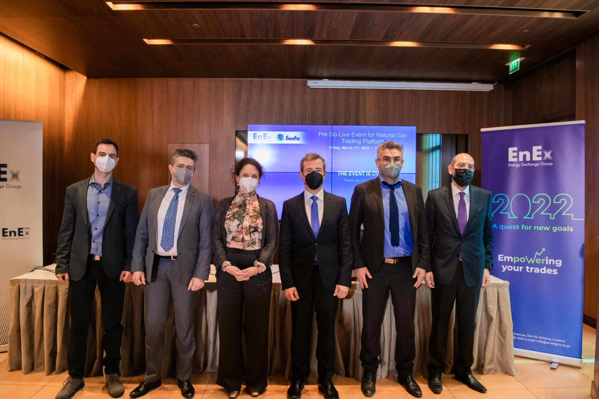ΔΕΣΦΑ και Χρηματιστήριο Ενέργειας για την Πλατφόρμα Συναλλαγών Φυσικού Αερίου