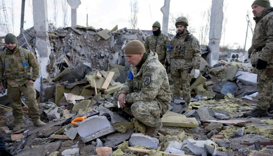 Καταστροφές στο στρατόπεδο του Μικολάιφ © Twitter