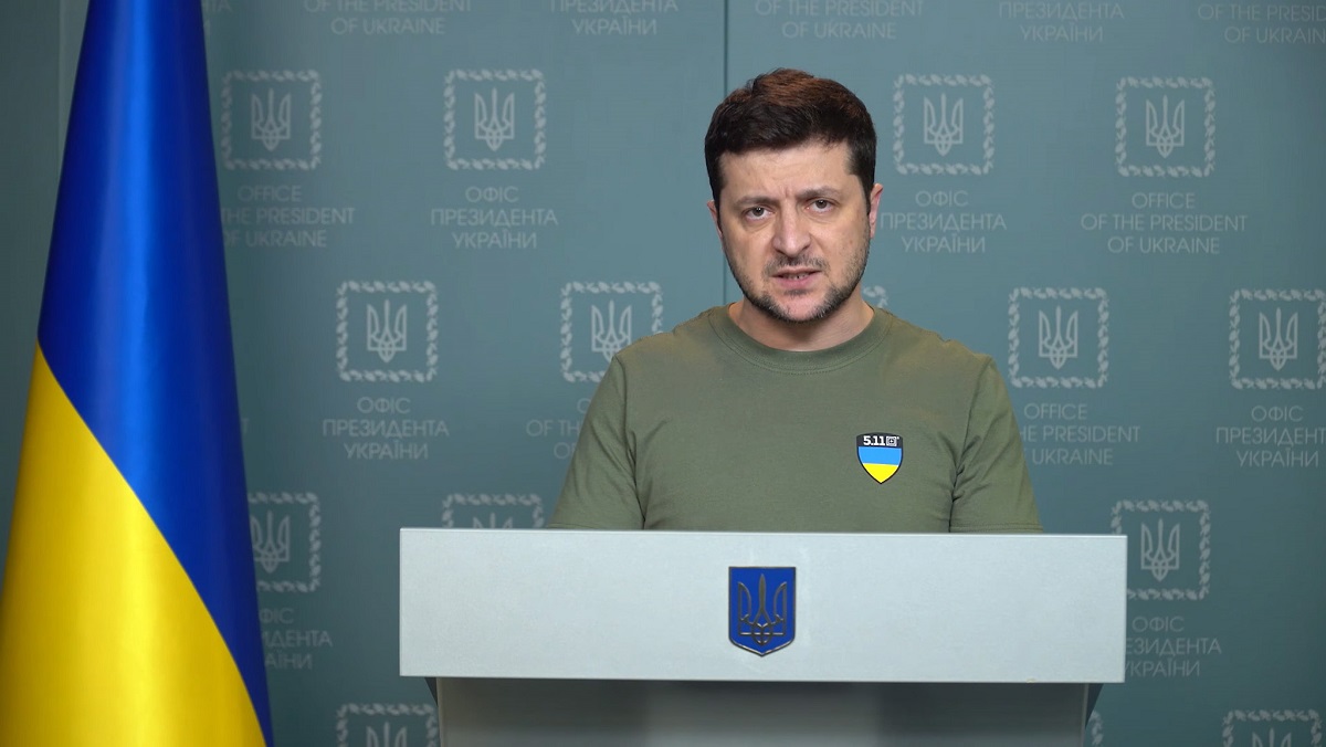 Ο Βολοντίμιρ Ζελένσκι © EPA/UKRAINIAN PRESIDENTIAL PRESS SERVICE HANDOUT -- MANDATORY CREDIT: UKRAINIAN PRESIDENTIAL PRESS