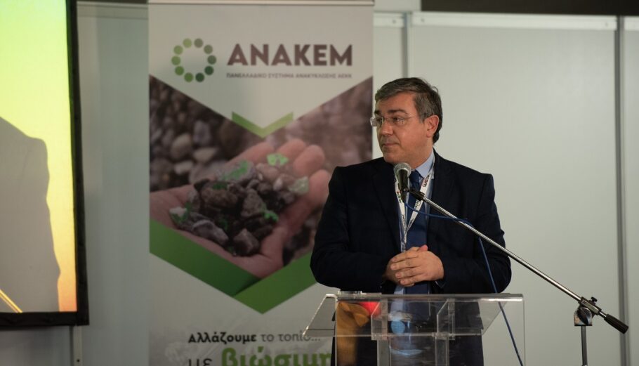 O γενικός γραμματέας Συντονισμού Διαχείρισης Στερεών Αποβλήτων, Μανώλης Γραφάκος© ΔΤ