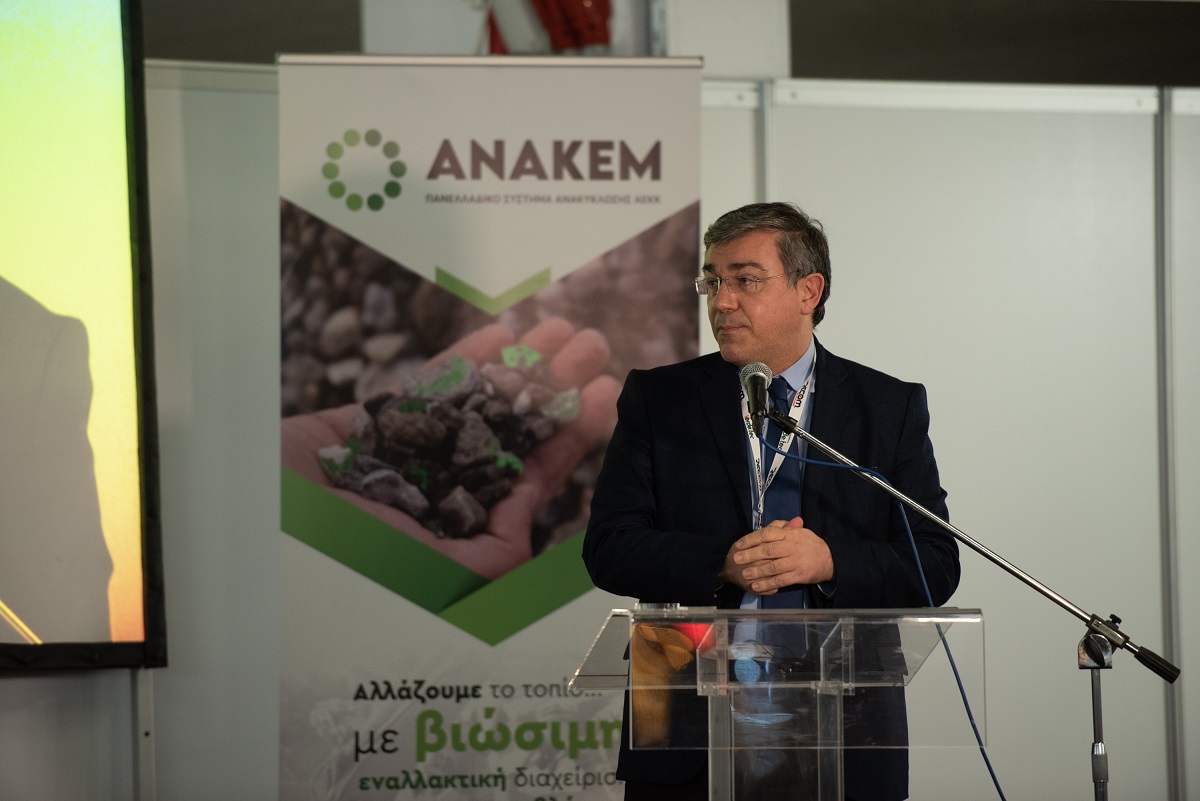 O γενικός γραμματέας Συντονισμού Διαχείρισης Στερεών Αποβλήτων, Μανώλης Γραφάκος© ΔΤ