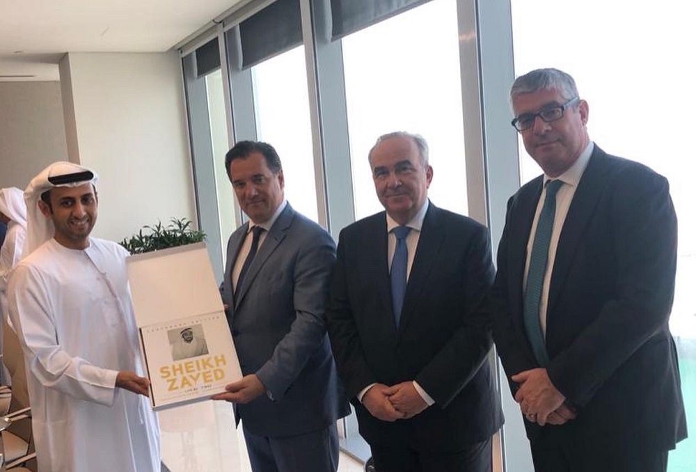Συνάντηση Γεωργιάδη με πέντε επενδυτικά ταμεία στα ΗΑΕ