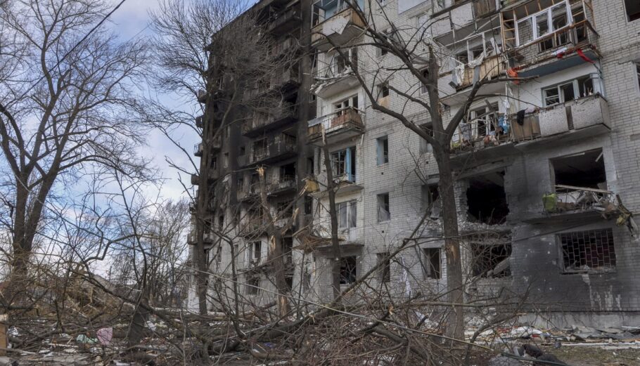 Πόλεμος στην Ουκρανία © EPA/NATALIIA DUBROVSKA
