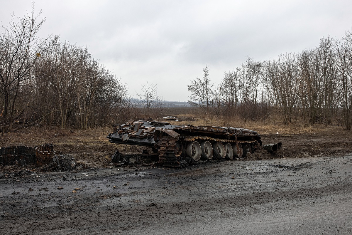 Πόλεμος στην Ουκρανία © EPA/ROMAN PILIPEY