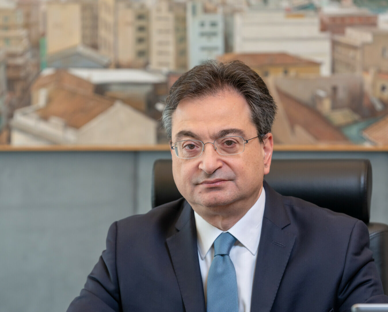 Ο CEO της Eurobank, Φ. Καραβίας © Eurobank