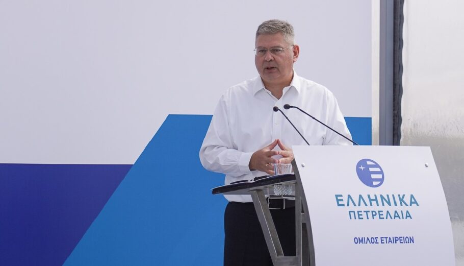 Ο διευθύνων σύμβουλος των ΕΛΠΕ Ανδρέας Σιάμισιης © ΕΛΠΕ