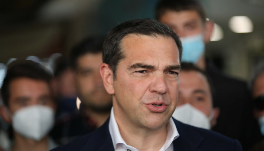 Ο πρόεδρος του ΣΥΡΙΖΑ Αλέξης Τσίπρας © Eurokinissi