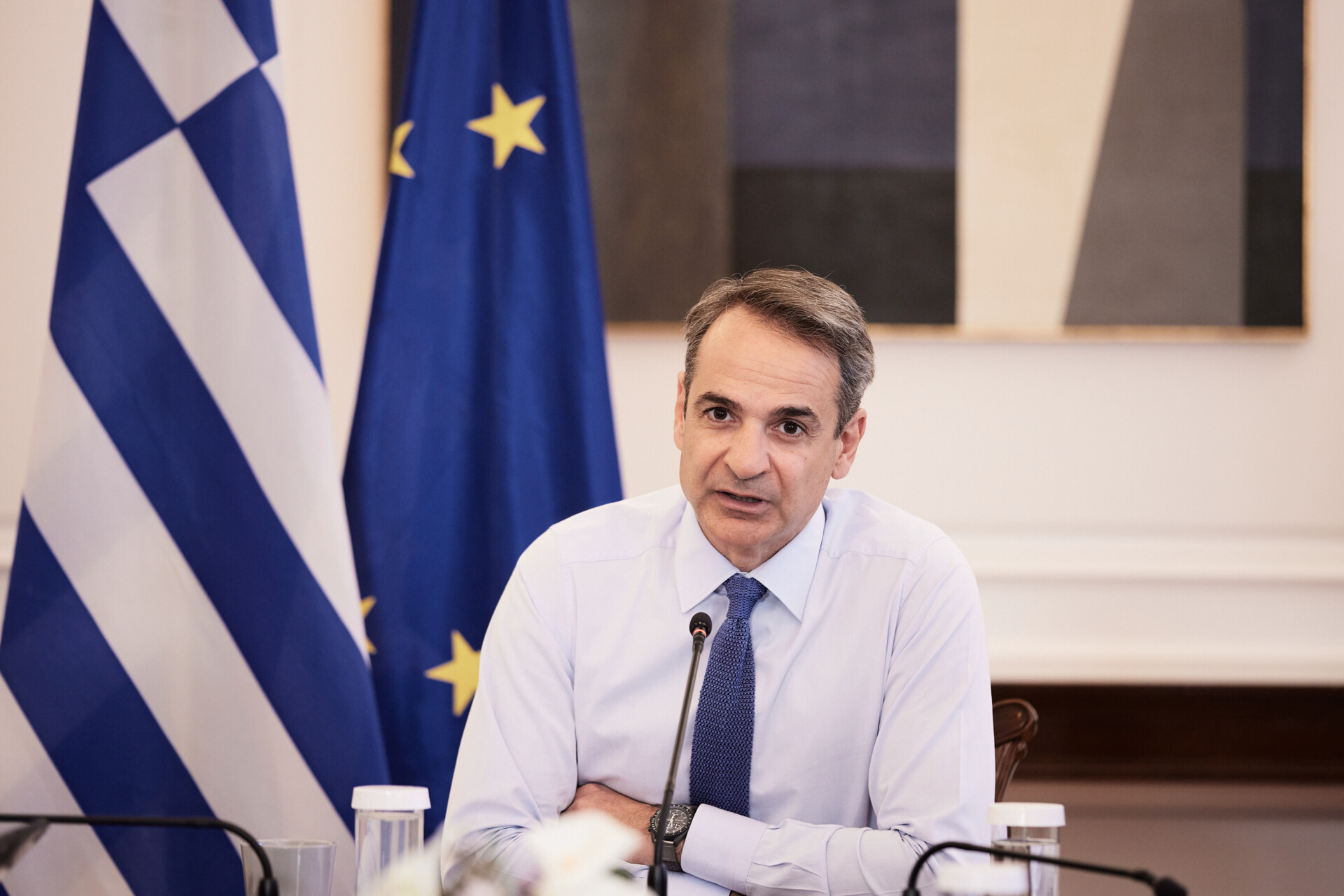 Κυριάκος Μητσοτάκης © ΔΗΜΗΤΡΗΣ ΠΑΠΑΜΗΤΣΟΣ/ΓΡΑΦΕΙΟ ΤΥΠΟΥ ΠΡΩΘΥΠΟΥΡΓΟΥ/EUROKINISSI