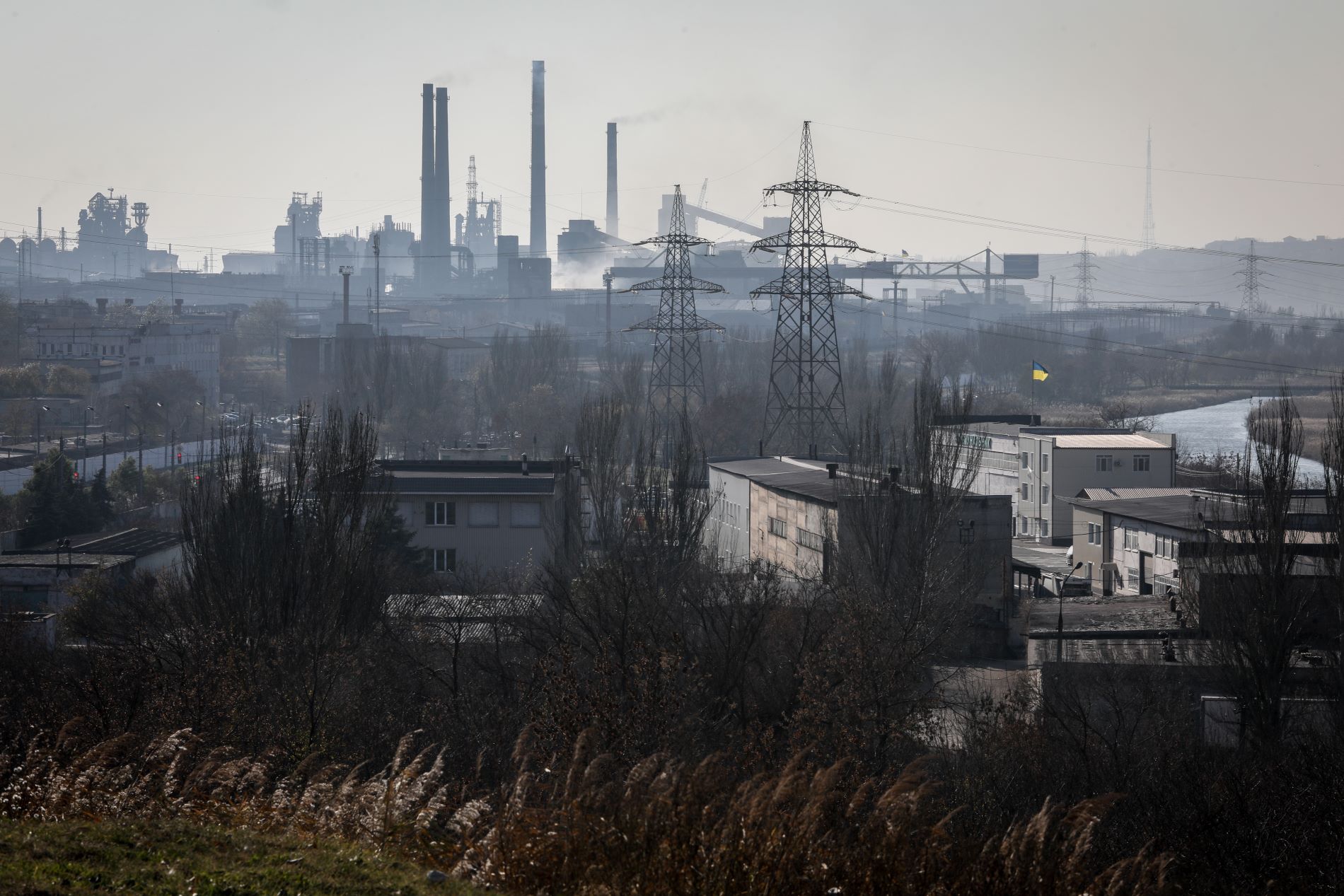 Το εργοστάσιο Azovstal ©EPA/OLEG PETRASYUK