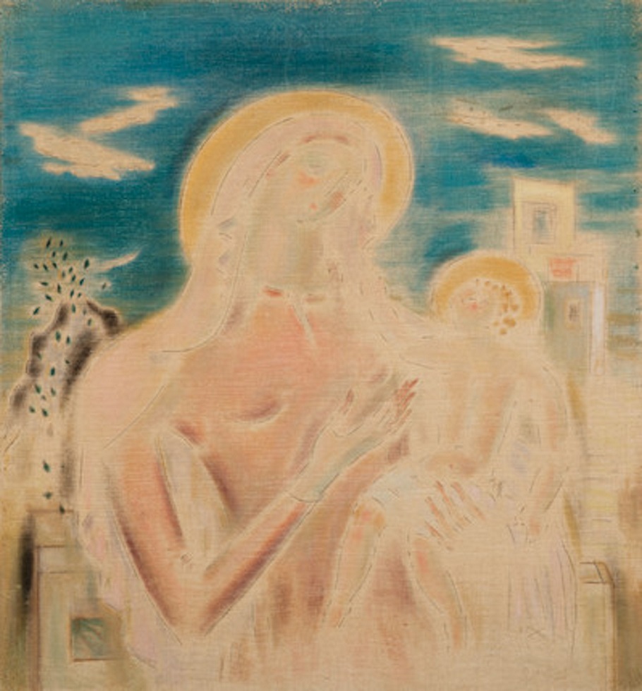 Ο πίνακας του Κωνσταντίνου Παρθένη «Vierge à l'Enfant» @Bonhams