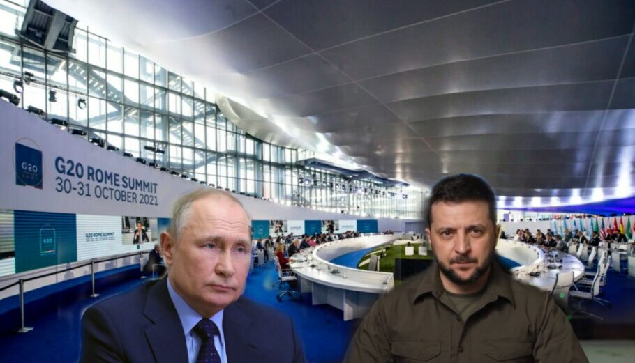 Βλαντίμιρ Πούτιν και Βολοντομίρ Ζελένσκι © EPA/MIKHAIL KLIMENTYEV / SPUTNIK / KREMLIN/ Powergame.gr